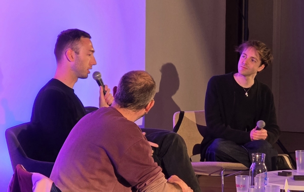 Simon Johannin et Sylvain Bordesoules