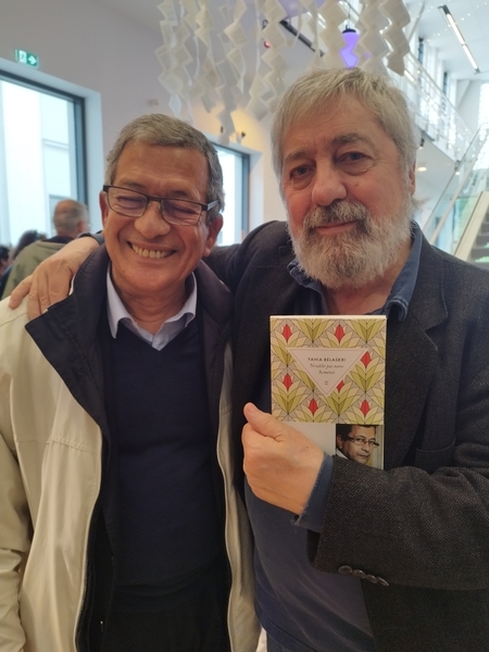 Yahia Belaskri et Sorj Chalandon