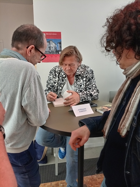 Stéphane Audeguy en dédicaces