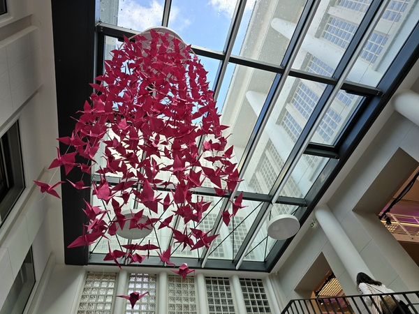 Mobile d'origamis