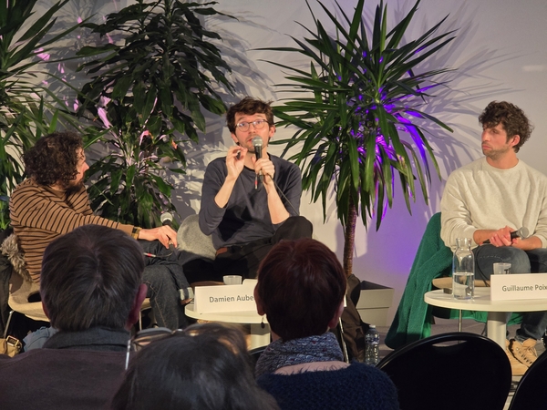 afé littéraire avec Antoine Mouton et Guillaume Poix, animé par Damien Aubel