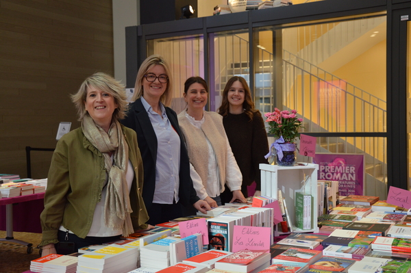 la team de la librairie du Marais