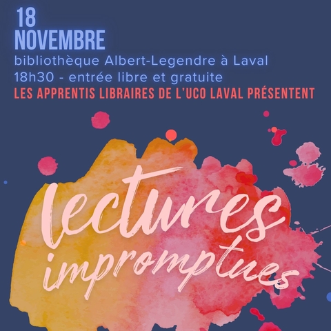 Lectures impromptues au 40 - 2025