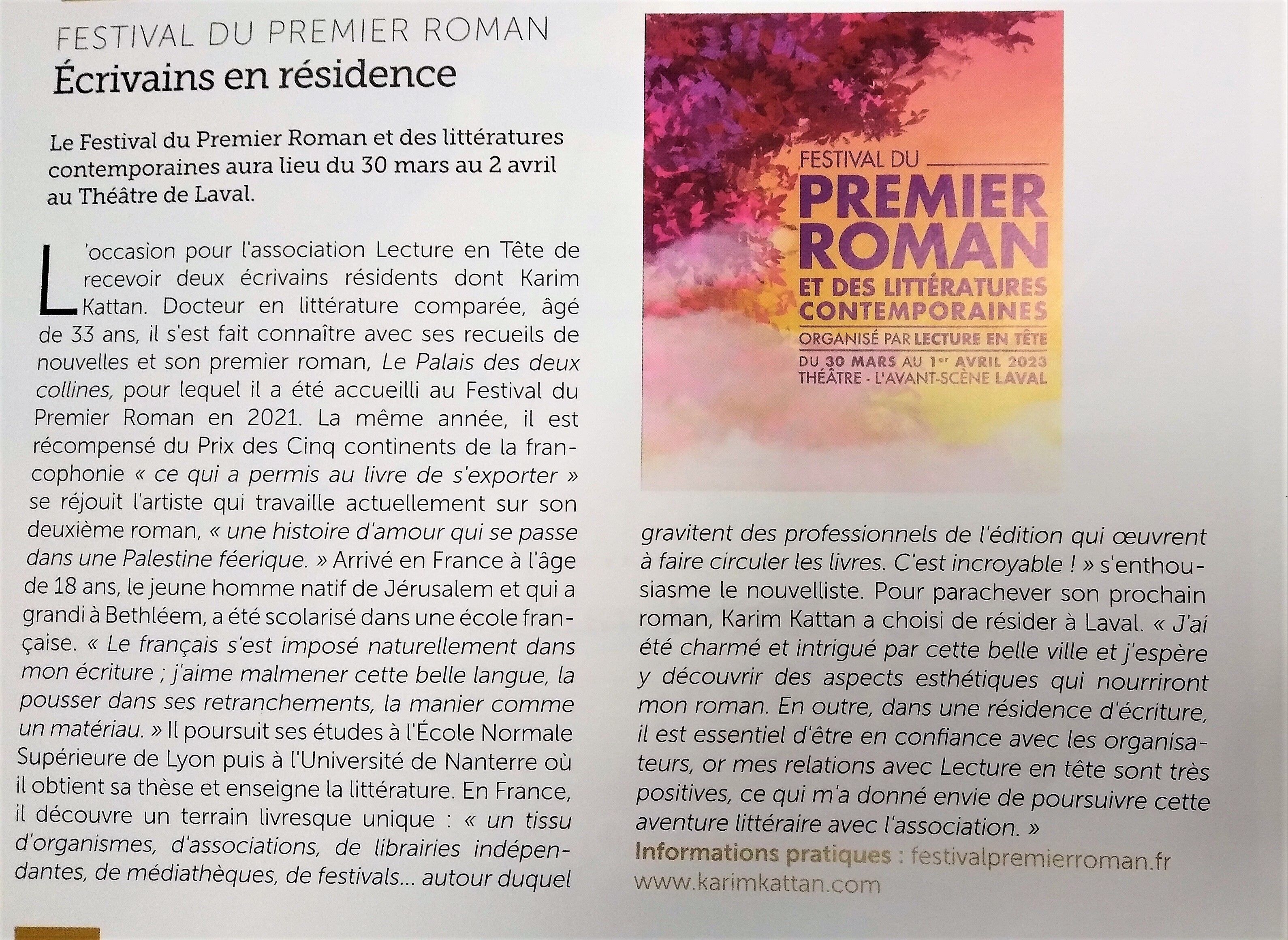 Karim Kattan presse 1-2023