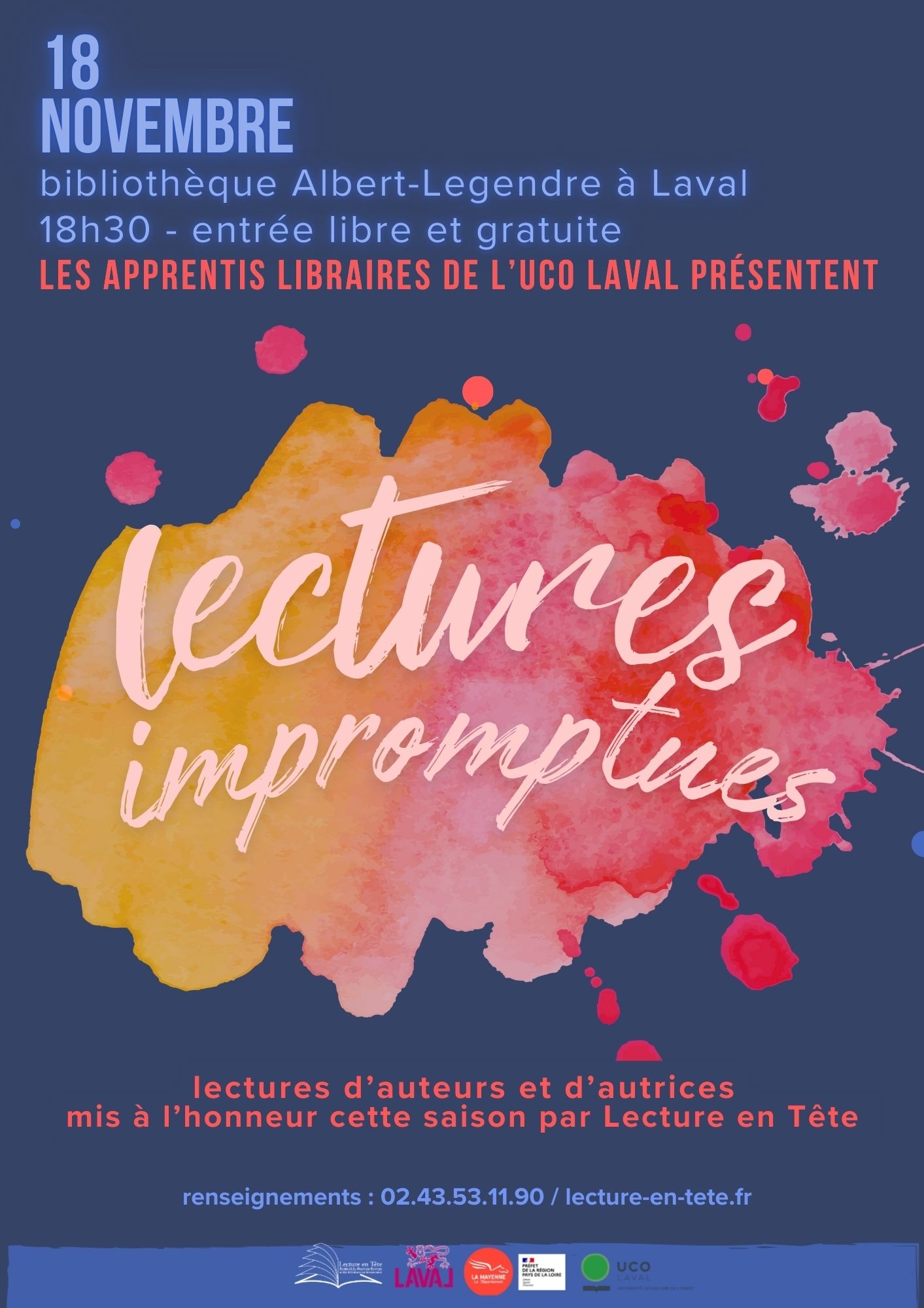 Lectures impromptues au 40 - 2025
